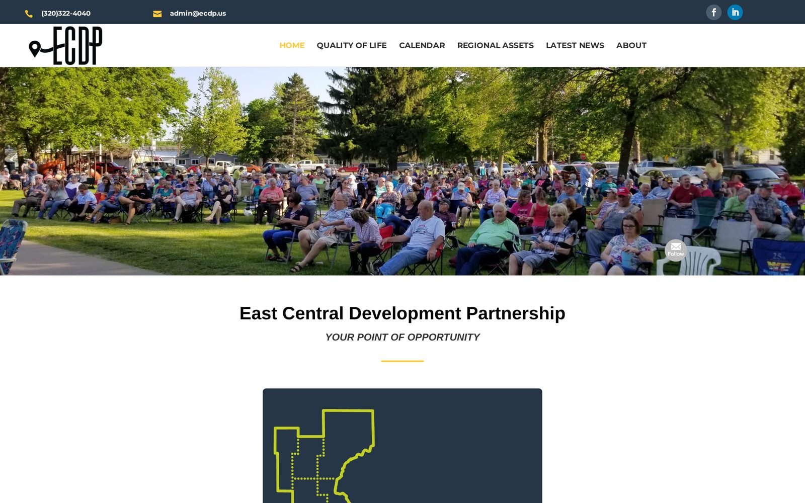 ECDP Regional development · Website project designed and developed by BAVEON