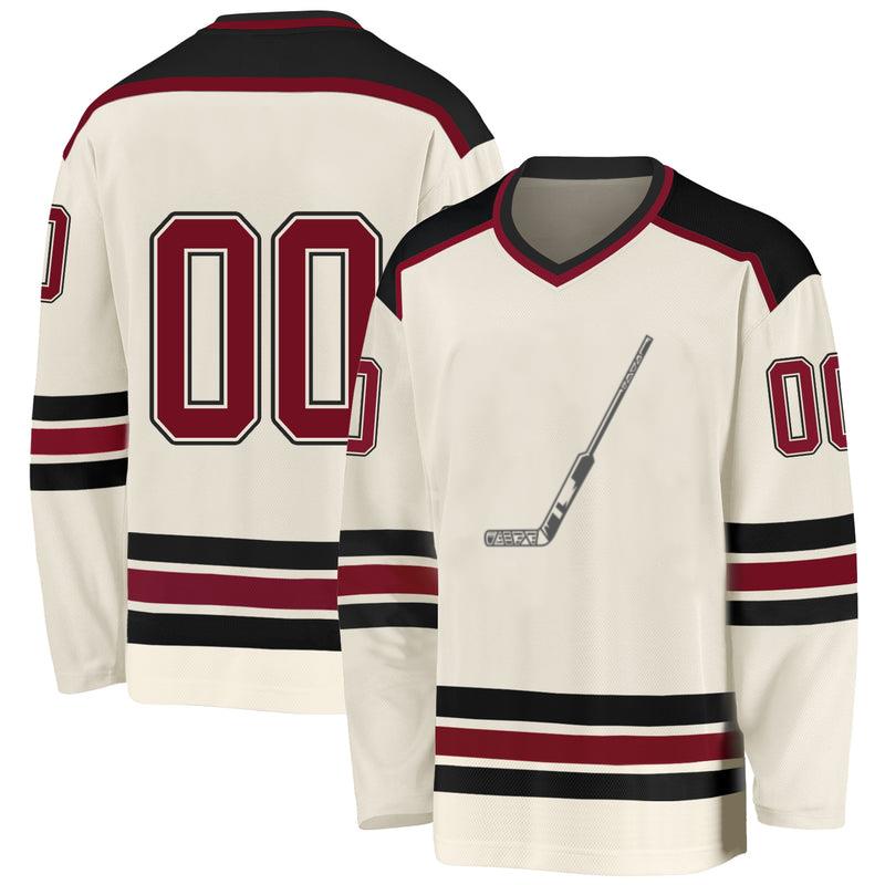 Flat Side Hockey Stick Hockey Jersey