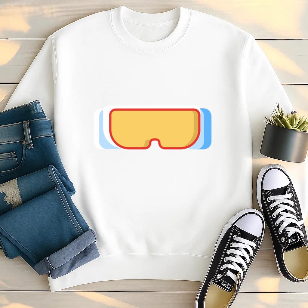 Ski Goggles Icon Sweatshirt