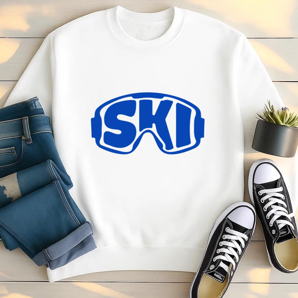 Ski Goggles Skiing Badge Sweatshirt