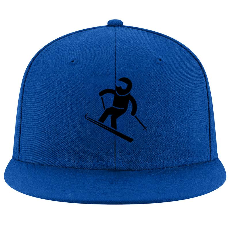 Skiing Person Sport Icon Cap